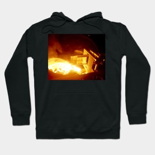 Steel production (T810/0005) Hoodie